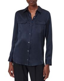 Equipment Signature Solid Button-Down Shirt at Neiman Marcus